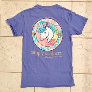 Simply Southern Unicorn Graphic T-Shirt